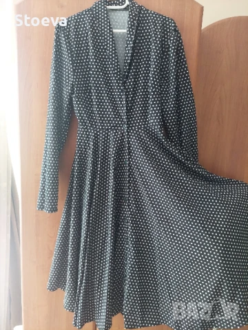 Дамска елегантна рокля , снимка 3 - Рокли - 50456596