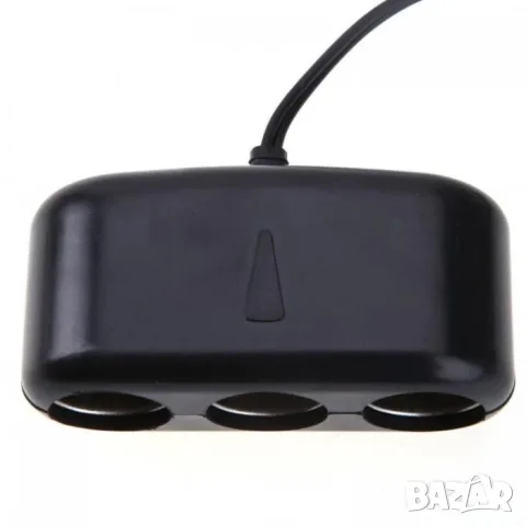Разклонител за запалка с 3 гнезда и LED индикация, снимка 5 - Аксесоари и консумативи - 55863063
