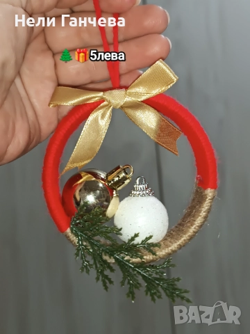 Ръчно изработена коледна декорация, снимка 16 - Други - 52829806