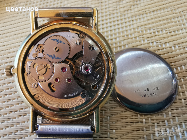 ПОЗЛАТЕН ROTARY , снимка 4 - Антикварни и старинни предмети - 36403853