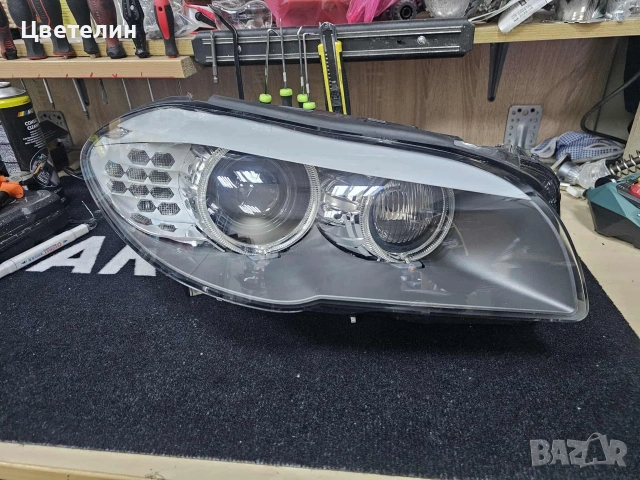 Десен фар BMW 5 F10 завиващ desen far бмв 5 ф10