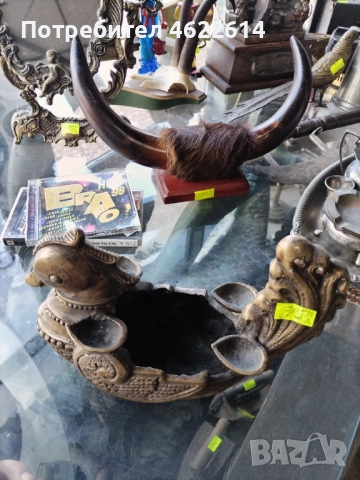 ЧУГУНЕНА ФИГУРА С ПЕТЛИ, снимка 2 - Антикварни и старинни предмети - 52477080