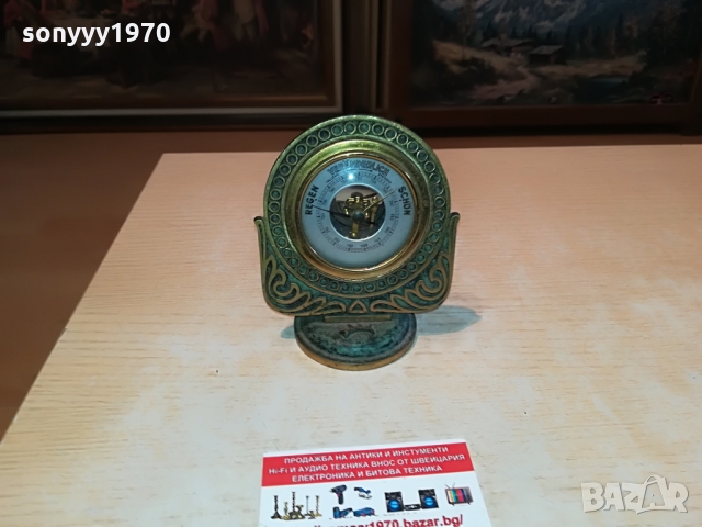АНТИЧЕН БАРОМЕТЪР ОТ ГЕРМАНИЯ 1503221027, снимка 6 - Антикварни и старинни предмети - 36109424