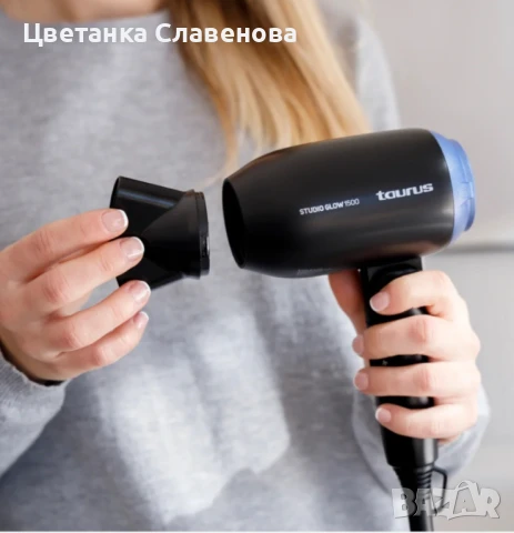 Сгъваем сешоар за пътуване с мощност 1400 W, снимка 3 - Сешоари - 51013600