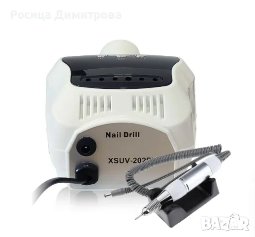 Нова професионална електрическа пила за нокти 45 000 оборота, снимка 3 - Педикюр и маникюр - 47865318