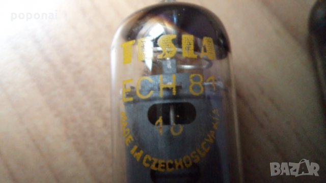 Радиолампи ECH-81, снимка 2 - Друга електроника - 30846741