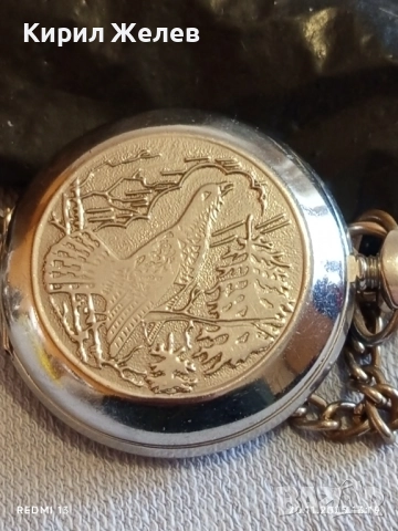 Стар джобен часовник МЪЛНИЯ СССР с кюстек за КОЛЕКЦИОНЕРИ 52245, снимка 7 - Антикварни и старинни предмети - 52478599