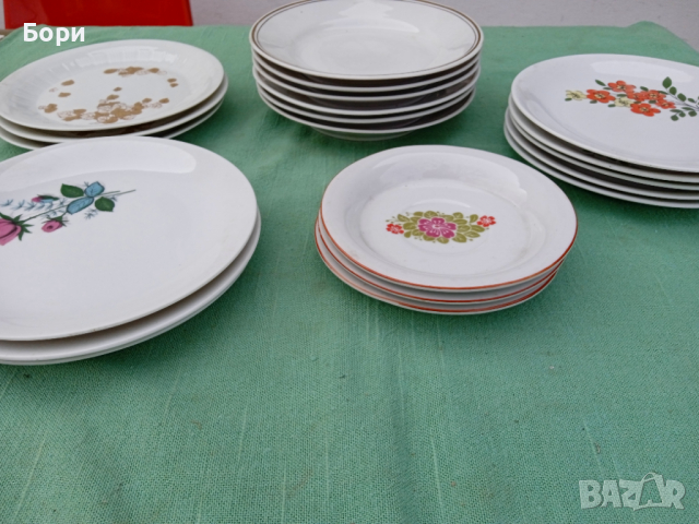 Порцелан ГДР/ГФР/Български, снимка 7 - Чинии - 36264303
