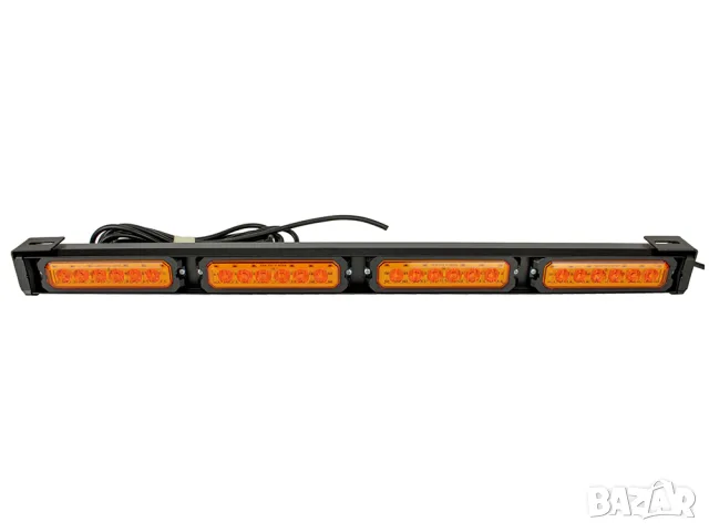 LED бар с предупредителни режими 24 LED 600 mm, снимка 2 - Аксесоари и консумативи - 55868785
