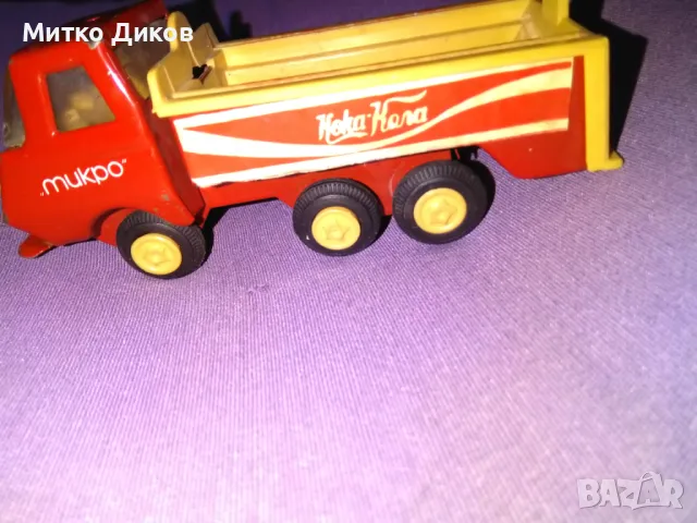 Ретро камионче Микро Кока Кола 150х65х53мм, снимка 3 - Колекции - 48912059