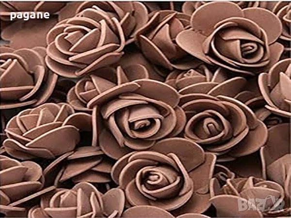 Рози от фоам 3.5 см, снимка 13 - Ученически пособия, канцеларски материали - 39784587