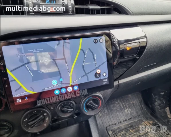 Toyota Hilux 2015-2020 Мултимедия Навигация Android, снимка 3 - Аксесоари и консумативи - 50077736