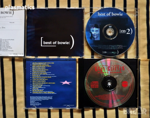 CDs – David Bowie / Gary Glitter  / Crosby, Stills & Nash, снимка 3 - CD дискове - 45266709
