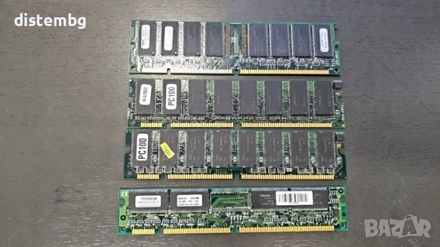 Памет 64MB PC100 168 PIN DIMM SDRAM МОДУЛИ ПАМЕТ
