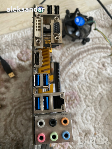 Gigabyte GA-Z97-HD3 Intel Z97 ATX LGA1150 DDR3 Intel l7 4790 , снимка 4 - Дънни платки - 44594780