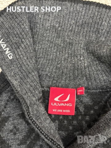 Мъжки пуловер ULVANG 100% вълна. Размер S, снимка 9 - Пуловери - 52676681