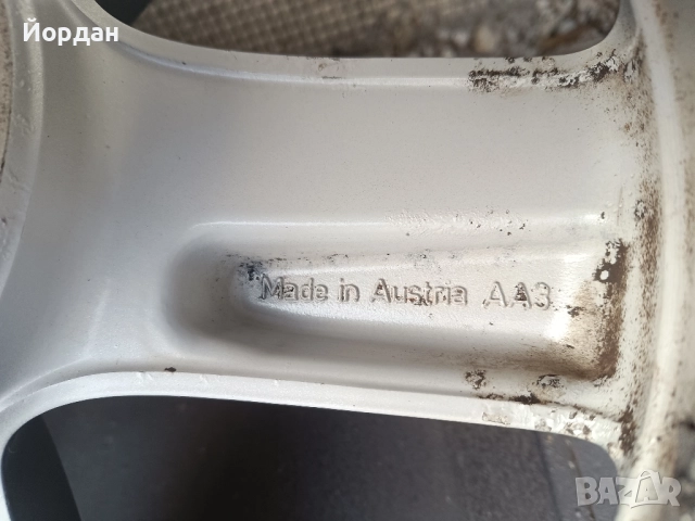 ОРИГИНАЛНИ джанти 17 ' цола 5x112 7J ET37 AUDI VW / Ауди Фолксваген, снимка 11 - Гуми и джанти - 52914559