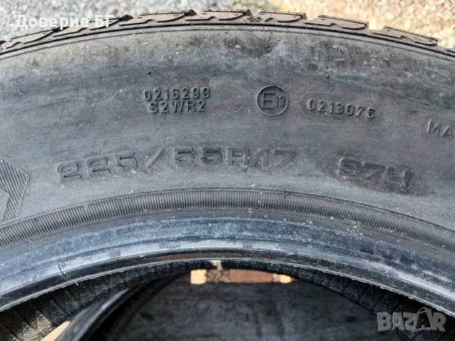 Гуми 225 55 17 Гудиар Goodyear 2 броя. Нов внос. Не са нови!, снимка 14 - Гуми и джанти - 53696170