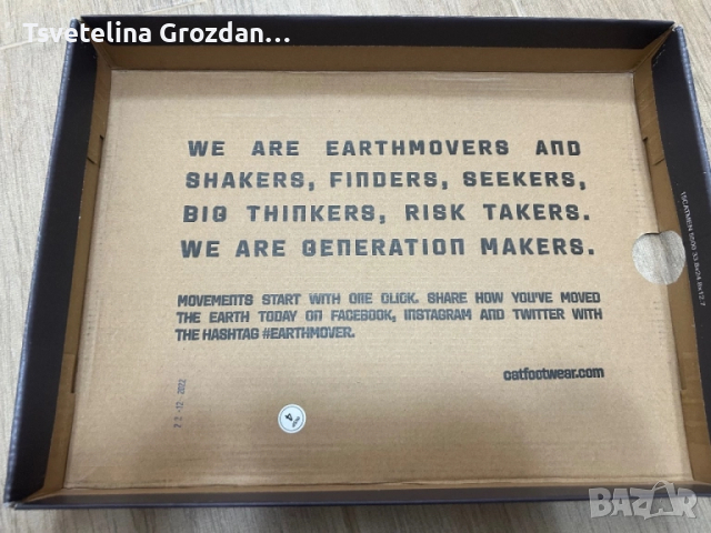 Обувки Caterpillar Intruder Oxford , снимка 7 - Други - 52189751