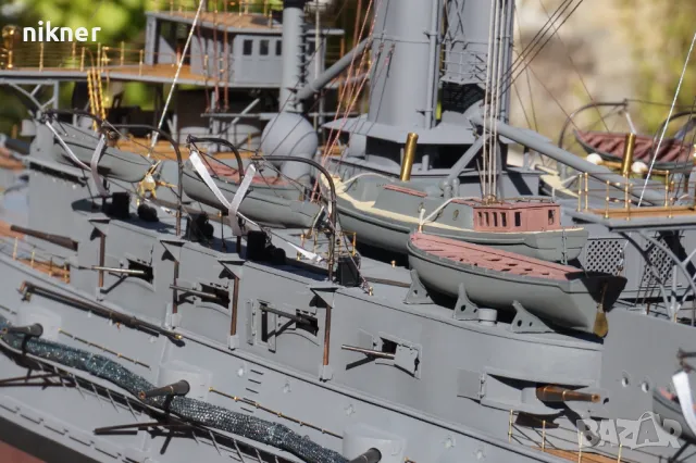 Нов модел на британския кораб клас Majestic HMS Hannibal, снимка 9 - Други ценни предмети - 50312435