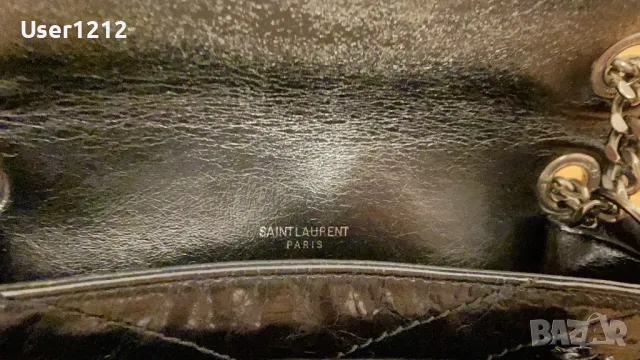 YSL дамска чанта естествен лак , снимка 3 - Чанти - 47953063