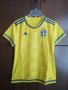 Швеция Адидас Оригинална Дамска Футболна Фланелка Тениска Sweden Adidas , снимка 1