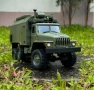 Детска количка тип руски военен камион модел NaughtyDragon с дистанционно TOYCAR8, снимка 8