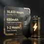 Нова черна Безжична тиха мишка RK Royal Kludge MO1 6 бутона Bluetooth 2.4GHz USB-C, снимка 3
