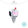 Колекция талисмани Fresca по модел тип Pandora Пандора с печат S925 Ice Creams, снимка 7