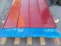 Покривна пластифицирана ламарина TR20x280-1120 RAL3011 L=3.2м в София, снимка 5