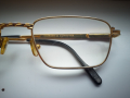 Старахотни маркови диоптрични очила Tiffany Lunettes позлата тифани, снимка 3