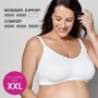 Нов Безшевен сутиен за майчинство и кърмене с 6 зони за дишане/бременни жени майки, снимка 4