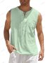 Мъжка модна лятна риза без ръкави, 10цвята - 023, снимка 11