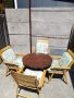 Градинска дървена маса с 4 стола , снимка 1 - Маси - 41884042
