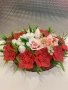 цветя изработени с глицеринов ароматен сапун и Българска роза , снимка 3