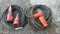 Кабел, удължител, преход, редукция, евро букса 5 PIN, 32A, 380V, снимка 2