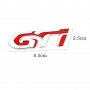 GTI емблема Silver - Red, снимка 3