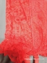 Червен корсет със жартиери, снимка 7