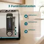 Тостер HOMCOM за 4 филийки със 7 нива, снимка 4