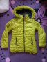 Зелено зимно яке с качулка за момиче на 11-13 г., снимка 2