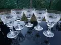 5 кристални чаши за ракия - Югославия !, снимка 1