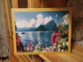 Диамантени гоблени готови изработени размер 30/40см с рамка., снимка 5
