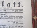 Античен стар немски вестник 1865 номер 134, снимка 3