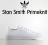 маратонки  ADIDAS ORIGINALS STAN SMITH PRIMEKNIT "TRIPLE WHITE" номер 42.5-43 1/3, снимка 2