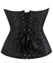 4XL Черен сатенен корсет , снимка 6