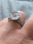 Сребърен пръстен с камък, снимка 5