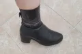 Дамски боти естествена кожа, снимка 2