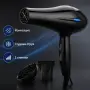 Компактен сешоар 900W с йонизация, студена струя, дифузер и концентратор, снимка 2