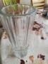 Стъклена стара ваза, снимка 12
