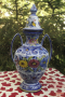 продавам стара керамична ваза, снимка 1 - Антикварни и старинни предмети - 36451279